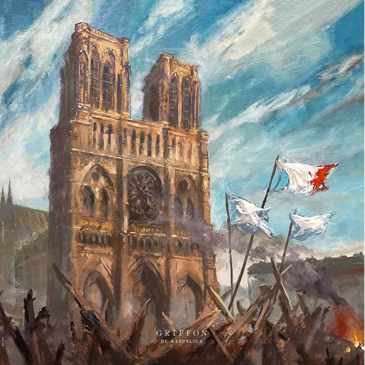 BlackScalMetal's tweet image. Me llego la promo y os tengo que decir que apunteis la fecha, 16 de febrero, sale el nuevo disco de esta banda y va a copar los tops de Black Metal, un album totalmente épico, grandioso, melódico, menuda barbaridad. 

Griffon🇫🇷 - De Republic
griffonblackmetal.bandcamp.com/album/de-repub…