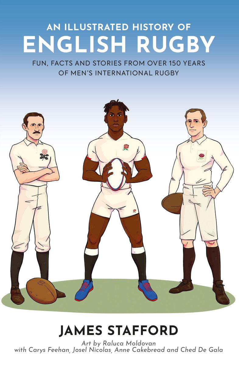 Looking to brush up on your @EnglandRugby history or searching for a gift for an England fan ahead of the #SixNations? Try 'An Illustrated History of English Rugby' from @Polaris_Books. Packed with stats, stories, glory and failure. #BookTwitter