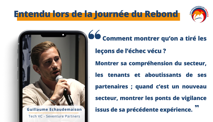 Ces paroles de G Echaudemaison VC Tech chez @seventurep nous rappellent que chaque échec est une leçon et une perspective précieuse sur la manière de montrer que l'on a appris. @medentreprises @ppelouzet @christel_bony @morganerollando @pascaleproust @christinesoto12 @fabdevelay