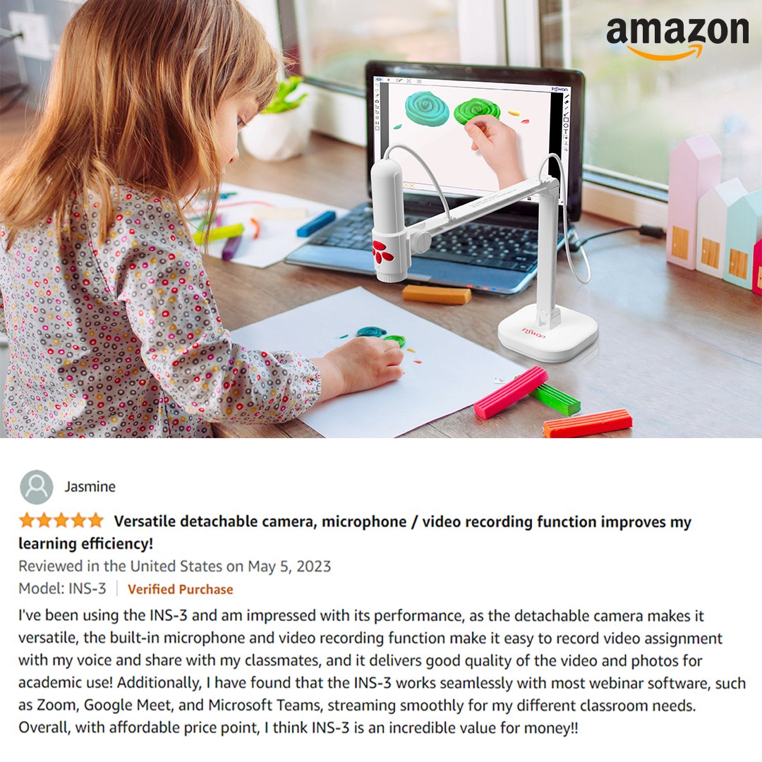 Inswan1's tweet photo. 📸 Unlock Visual Brilliance with INS-3! 🚀✨Handheld Design | All-in-One Document Camera Demos, Art, Teaching—Elevate Every Detail! 💰Value for Money Guaranteed #inswan #documentcamera #webcam #ins3 #teachergadgets #techgadgets #education #edtech #edtechteachers #classroomsetup https://t.co/2qcPotVQDz