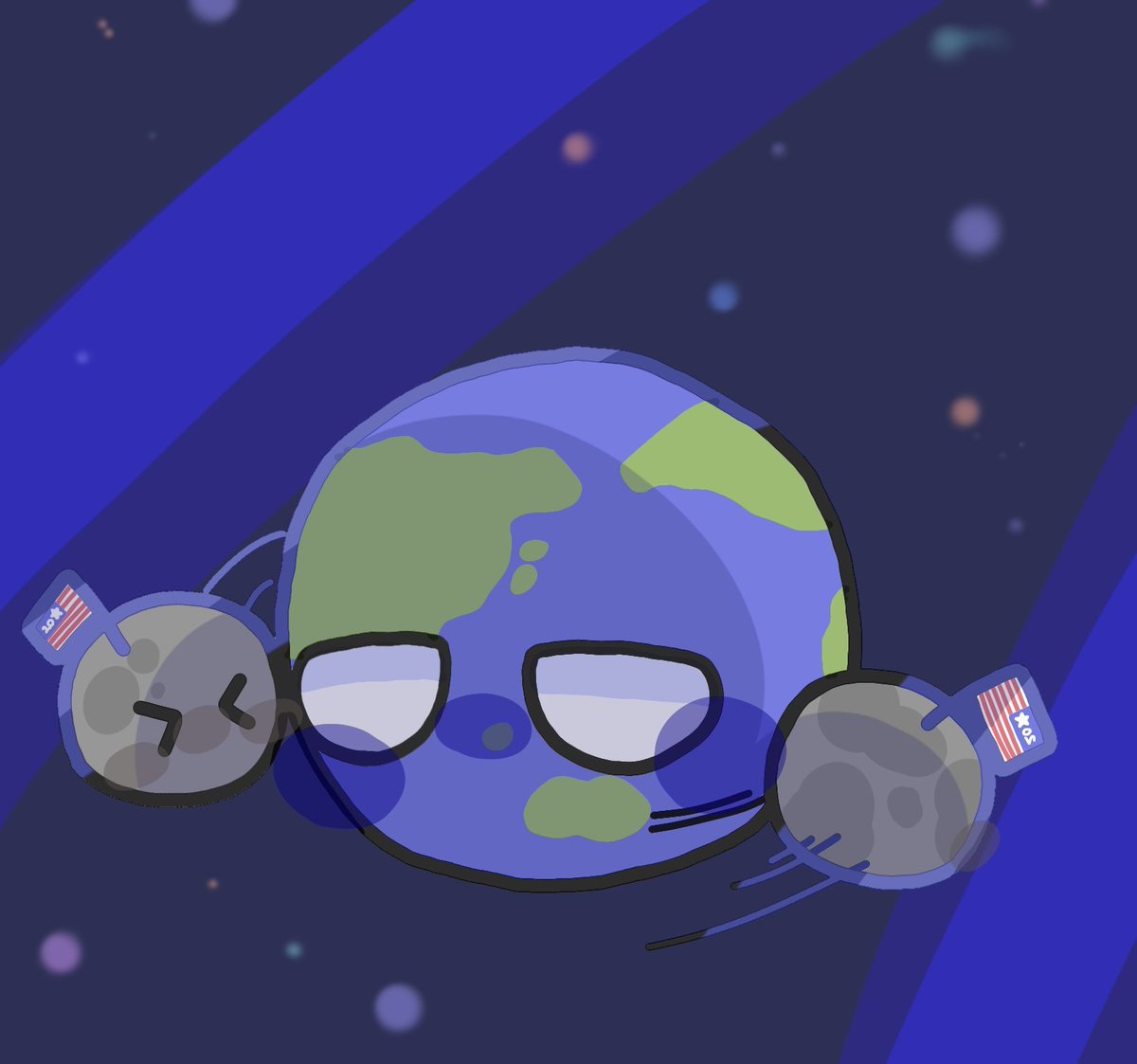 rJfrlbA9lE6MzL7's tweet photo. 月の公転
#planetball
#プラネットボール https://t.co/2BzVW9XM7t