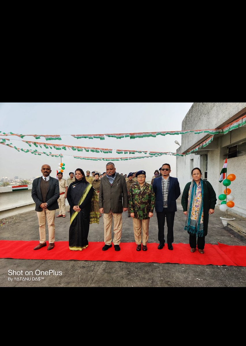 Officers of Siliguri CGST &amp; Siliguri Appeal Commissionerate celebrated 75th Republic Day with patriotic fervour.
#RepublicDay2024 #RepublicDayCelebration 
<a href="/cbic_india/">CBIC</a> <a href="/FinMinIndia/">Ministry of Finance</a> <a href="/PIB_India/">PIB India</a> <a href="/cgstkolkatazone/">CGST Kolkata Zone</a>