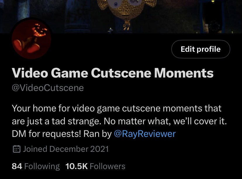 Video Game Cutscene Moments tweet media
