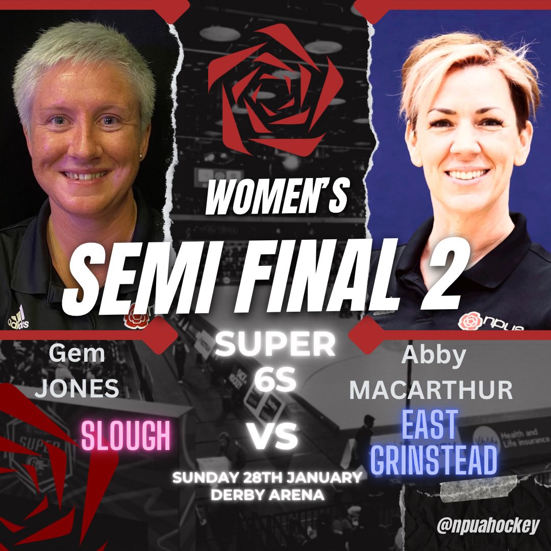 Introducing our umpires for the @EnglandHockey Women’s Super 6s semi-finals this Sunday!