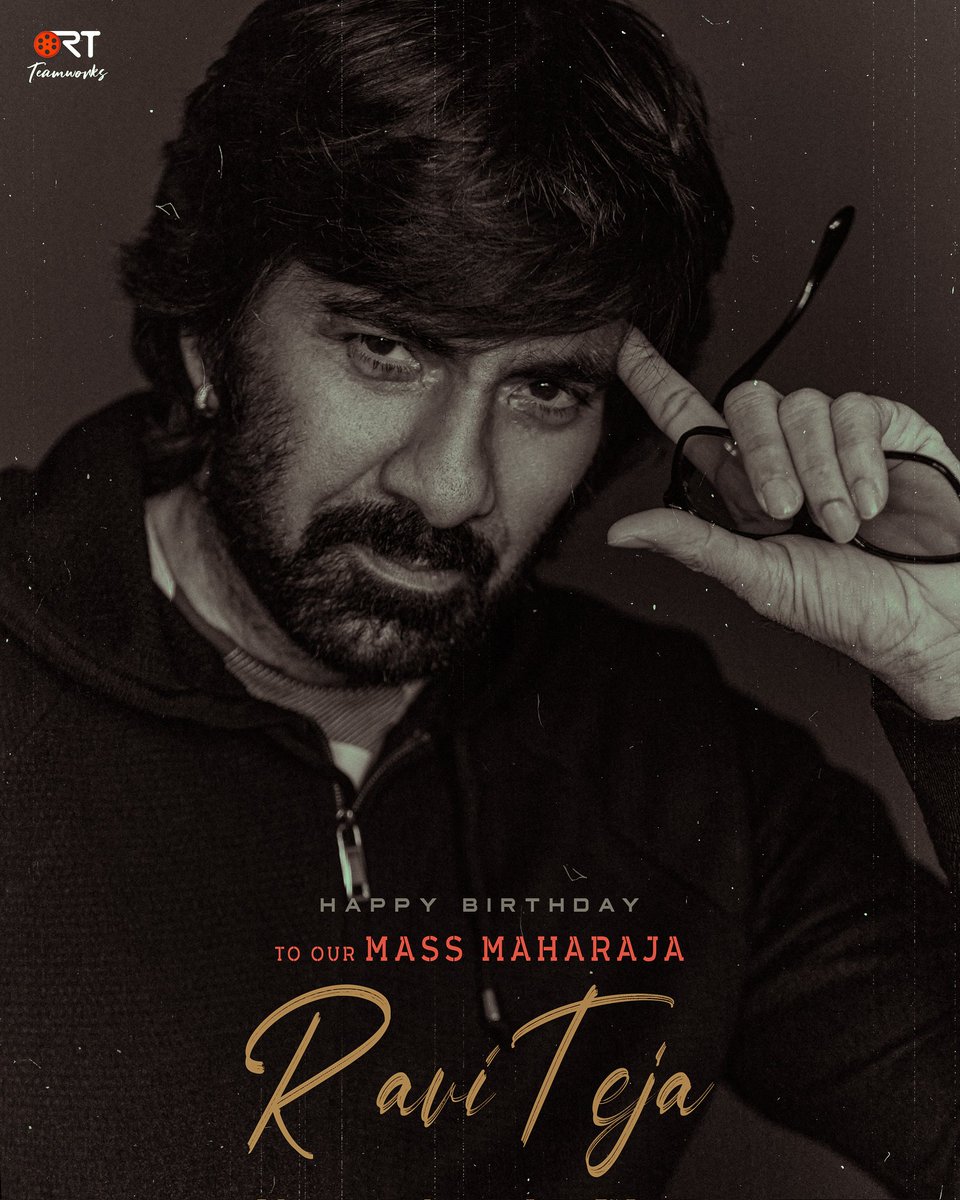 Happy Birthday, Mass Maharaj Ravi Teja sir ! 🎉 May your day be as powerful and energetic as your on-screen performances . 'Kick' off the celebration with your signature style and make it a blockbuster year ahead! #HappyBirthdayRaviTeja