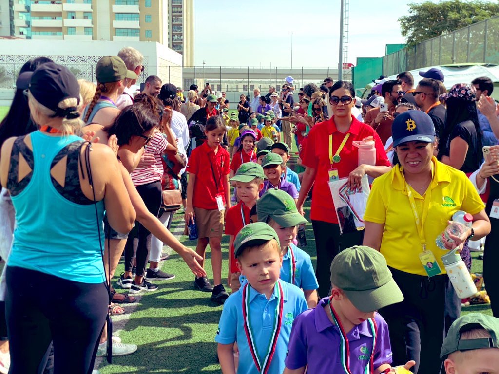 ArborPrimary's tweet image. Our final @ArborDubai💚 #SportsDays🏃🏿‍♂️ for the season… so much energy and enthusiasm throughout the morning from our @ArborFoundation💚 students❤️💙💛💜 in the sporting arena today🏆👏🏼! Such a pleasure as always🥰! Congratulations to every child who participated! 🙏🏼🌿🏆