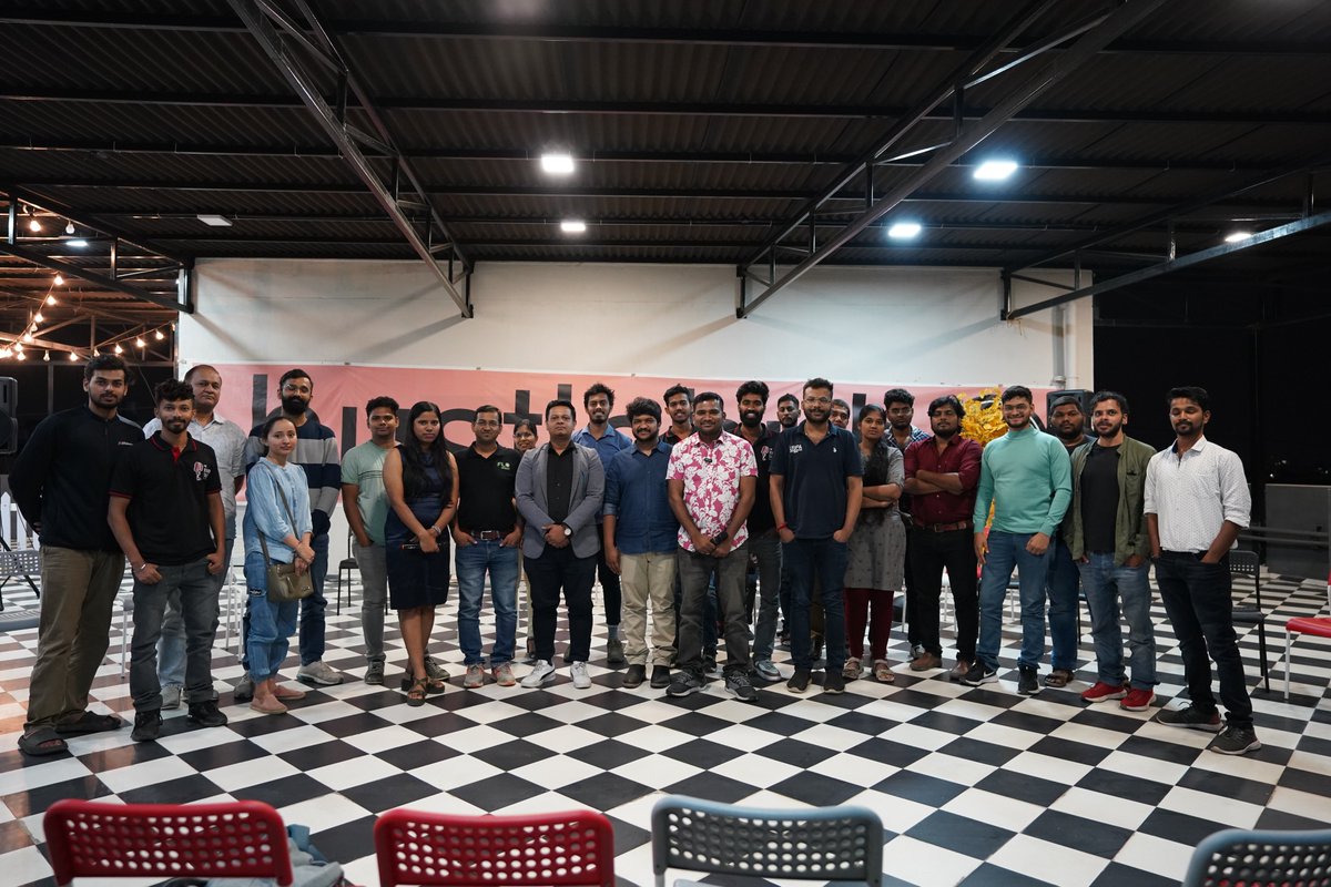 CodeWithDolly's tweet image. Incredible founder-to-founder event! Eye-opening talks bridging hardware/software. Thanks, Manesh, Saurya, Harsha, Rana for insights on Construction, Healthcare, robotics, Packaging & more.
Special thanks to @eChaiVentures for curating this enriching experience. #Foundermeetup