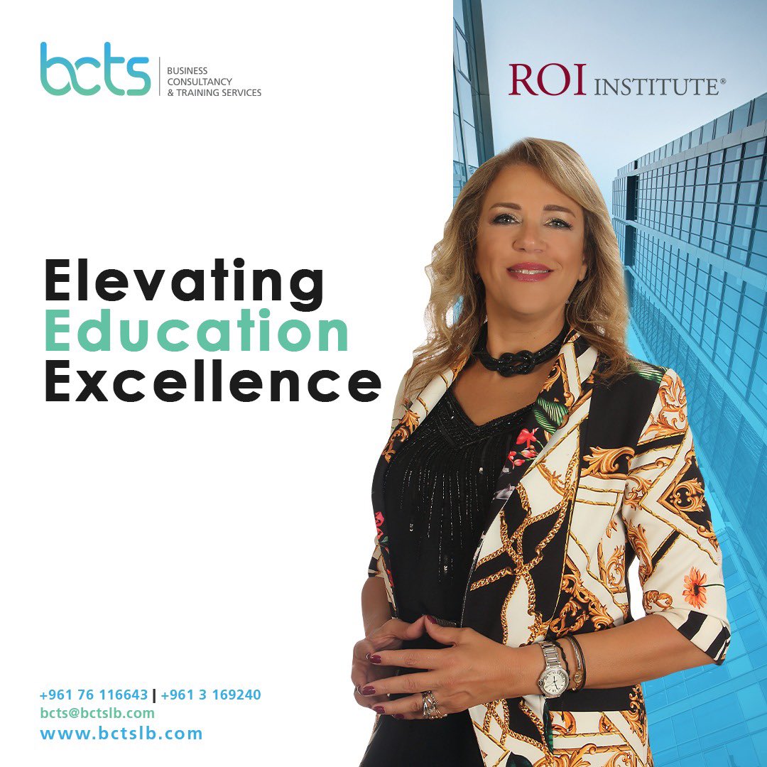 We’re delighted to announce that Dr. Wafaa Haidamous has been appointed as an ATD facilitator for the ROI courses. 

This recognition highlights Dr. Haidamous's expertise and commitment to delivering high-quality education in the field.