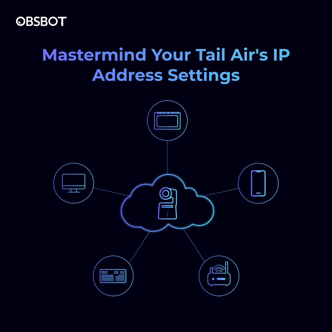 OBSBOT_Official's tweet photo. #OBSBOT_TailAir IP Settings Got You Stumped? Not Anymore!  
Check out the full guide to unlock seamless connectivity 👉 https://t.co/ZcCgezvHtv  

#OBSBOT #streamingcamera #streamingcam #streamcam #streamers #liveperformance #churchlive #streamingtips #contentcreators #liveproduction