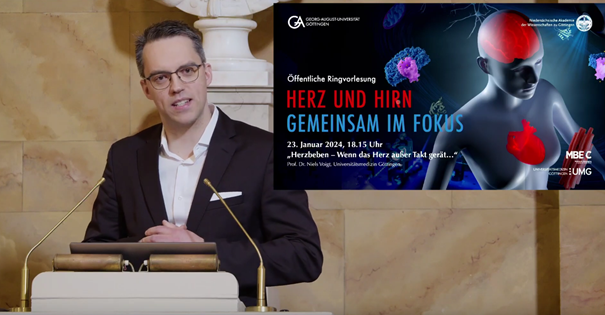 Institute of Pharmacology and Toxicology, UMG (@pharmaumg) on Twitter photo Der Vortrag von <a href="/niels_voigt/">Niels Voigt</a>: âHerzbeben - Wenn das Herz auĂer Takt gerĂ€t...â aus der öffentl. Ringvorlesung der Uni GĂ und der ADW GOE ist jetzt auf YouTube anzuschauen:đč
youtube.com/watch?v=DKNR4vâŠ
<a href="/uniGoettingen/">Uni Göttingen</a> <a href="/yourUMG/">UniversitĂ€tsmedizin Göttingen (UMG)</a> <a href="/adw_goe/">NiedersĂ€chsische Akademie der Wissenschaften</a> <a href="/MBExC_de/">MBExC</a> Der Vortrag von <a href="/niels_voigt/">Niels Voigt</a>: âHerzbeben - Wenn das Herz auĂer Takt gerĂ€t...â aus der öffentl. Ringvorlesung der Uni GĂ und der ADW GOE ist jetzt auf YouTube anzuschauen:đč
youtube.com/watch?v=DKNR4vâŠ
<a href="/uniGoettingen/">Uni Göttingen</a> <a href="/yourUMG/">UniversitÀtsmedizin Göttingen (UMG)</a> <a href="/adw_goe/">NiedersÀchsische Akademie der Wissenschaften</a> <a href="/MBExC_de/">MBExC</a>