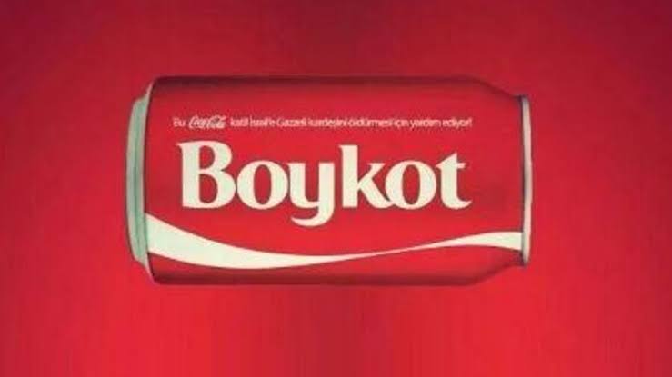 Boykot sonrası Türkiye'de Coca Cola satışları %22 düşmüş.

Yazık! İşgal ordusunu açıktan destekleyen bu firmayı boykot etmeyen %78'lik bir kesim var !