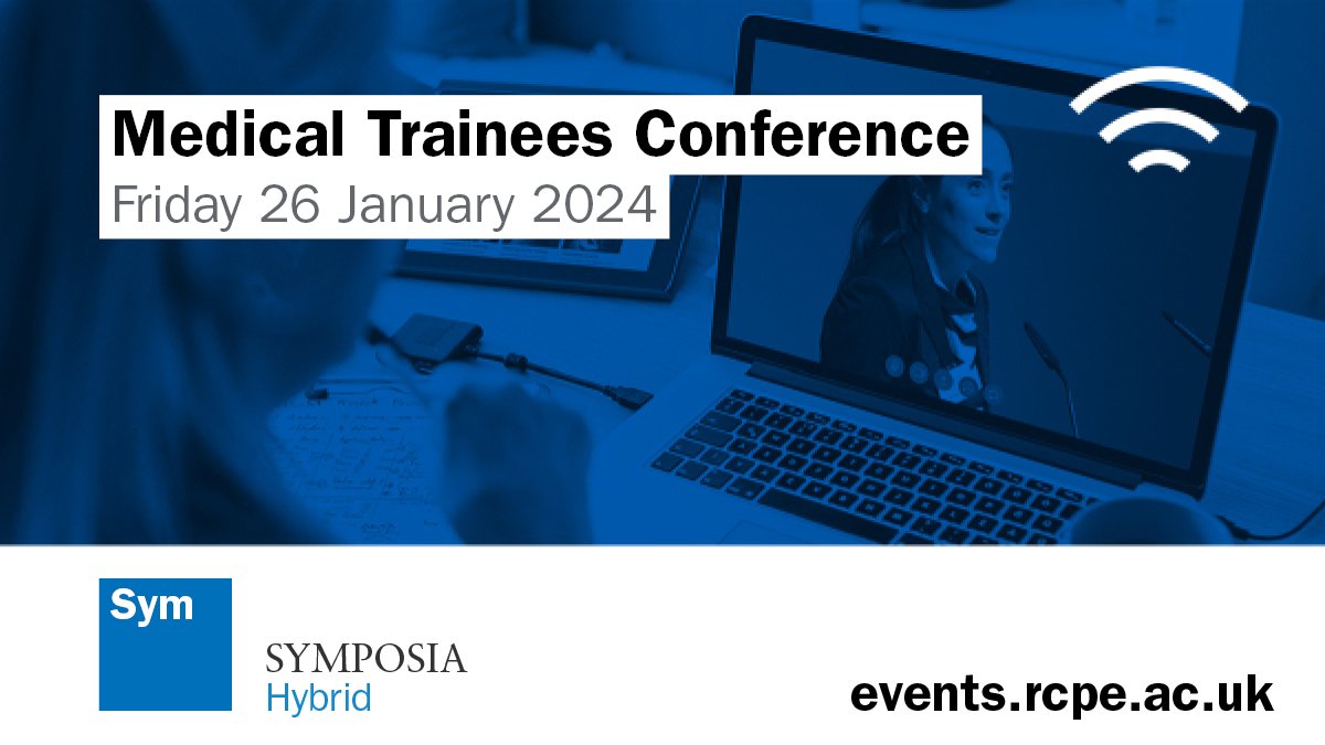 Welcome to delegates joining us for our Medical Trainees Conference in Newcastle today. Don't forget to use #rcpeTrainees24 to join the conversation online. More info on our programme here: events.rcpe.ac.uk/medical-traine…