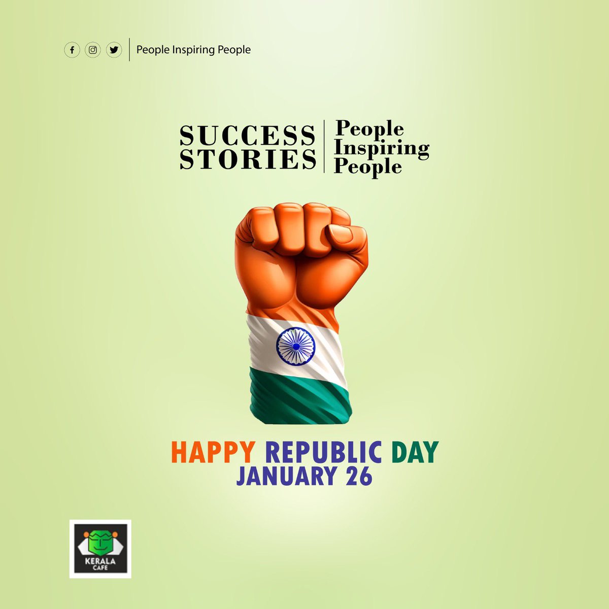 Wishing everyone a very Happy and Proud 75th Republic Day 🇮🇳

#successstories #peopleinspiringpeople #republicday #republicday2024 #keralacafe
