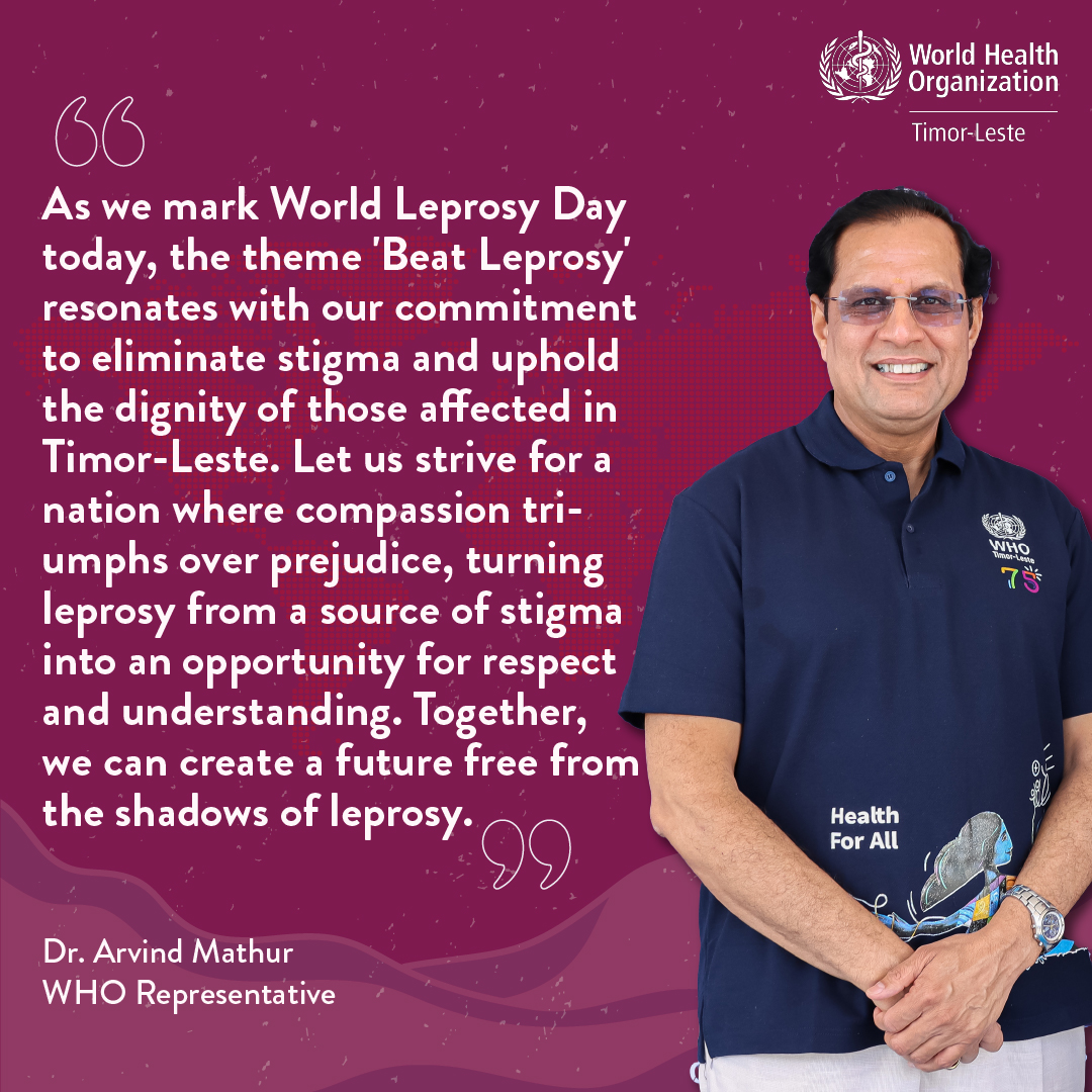 Today is #WorldLeprosyDay!