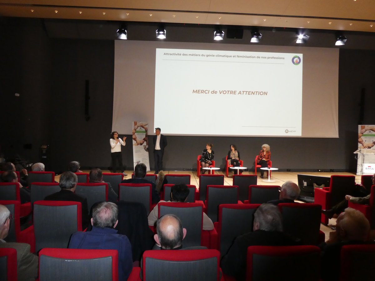 #REHVA Member Association, #AICVF, held its first highlight of the year.
70 participants attended this event dedicated to the theme "#Attractiveness of #HVAC #professions for young people and #feminization of the profession."

📌 Read more: rehva.eu/.../rehva-memb…...