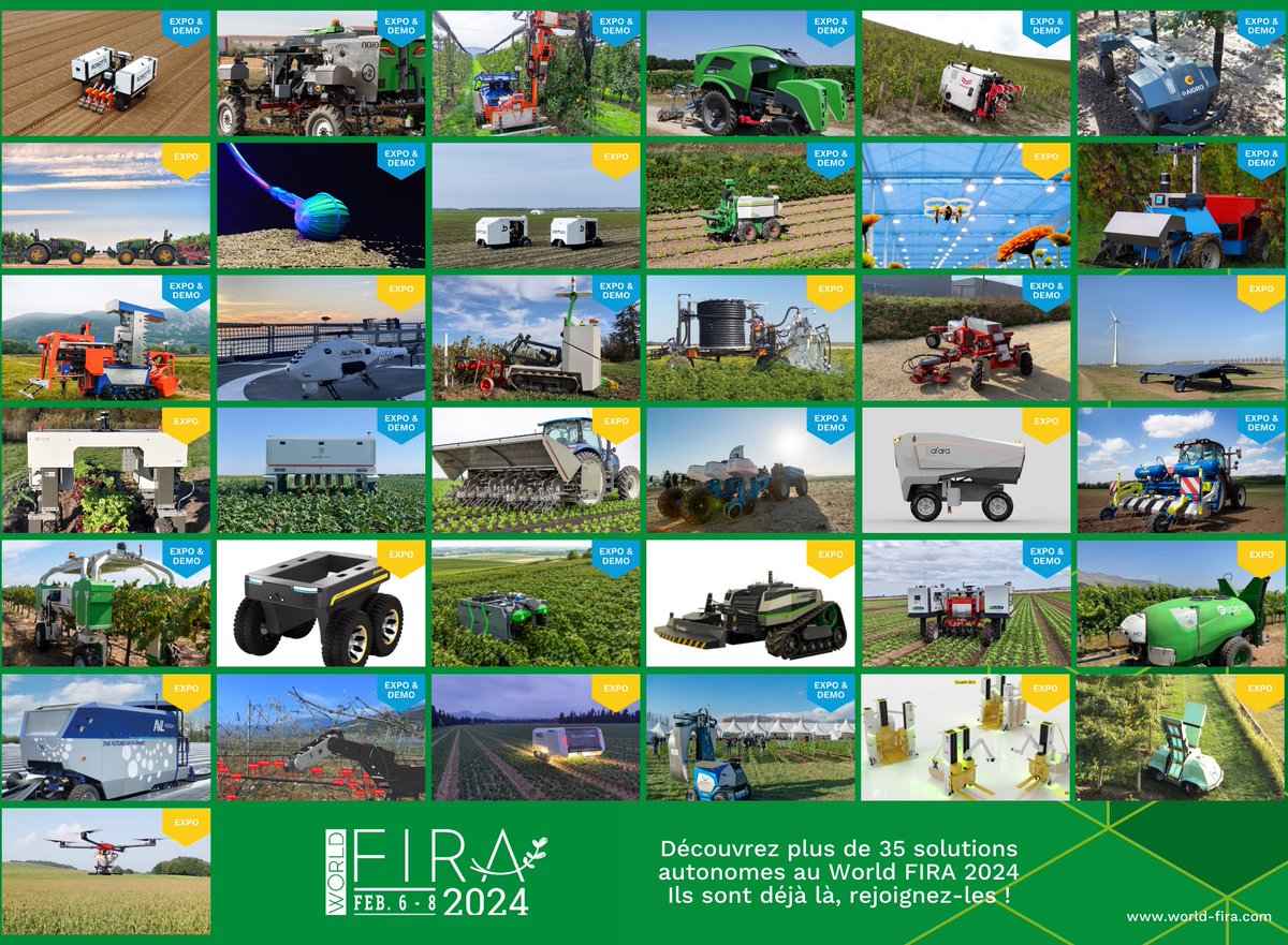 Time for FIRA #AgTech #agriculture #autonomousrobots