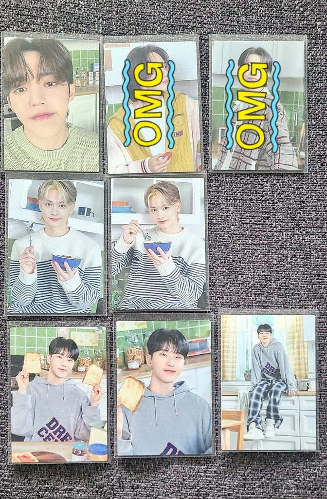 norinaka_s17's tweet photo. SEVENTEEN セブチ HOME トレカ 交換

【譲】写真1～3枚目
【求】ウォヌ

◎セルカ⇔セルカ
◎同種交換優先
◎異種��も検討する場合ありますので
お気軽にお声がけください🍀
◎郵送交換(同日発送)📮

お返事にお時間頂く場合あります🙇‍♀️

#SEVENTEEN交換 #セブチ交換 https://t.co/pU4rSscxwQ
