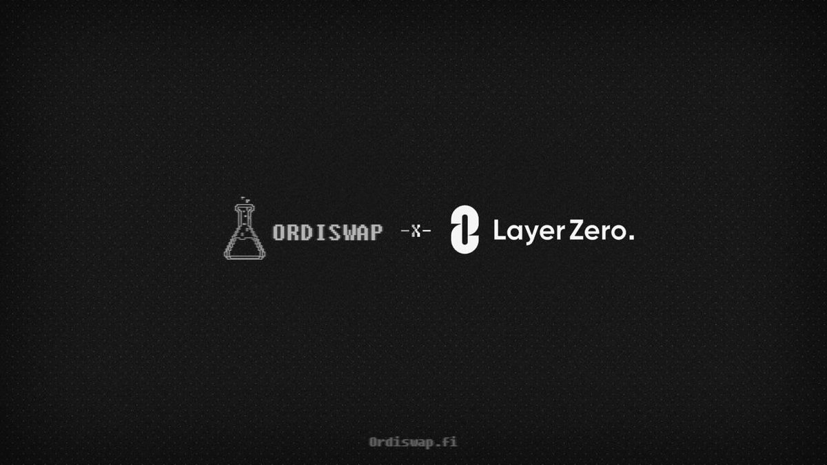 🧪 Ordiswap 🤝 LayerZero

Ordiswap is excited to announce an integration with <a href="/LayerZero_Labs/">LayerZero Labs</a> — the premier omnichain interoperability protocol 💪

Together, we will engineer:

🧪 Seamless BRC-20 cross-chain trades with OFT
🧪 A new era of #BTC DeFi liquidity

Details 🧵

1/3