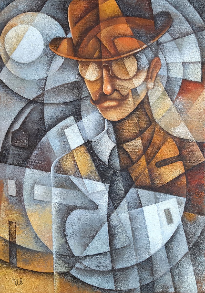 The Sacred Geometry of Chance by Eugene Ivanov, oil on canvas, 50 x 35 cm, 2024.
EUGENE IVANOV GALLERY: opatov.wixsite.com/eugeneivanov
#EugeneIvanov #StandWithUkraine #eugeneivanovart #painting #cubism #cubist #cubismart #man #city #TheSacredGeometryofChance