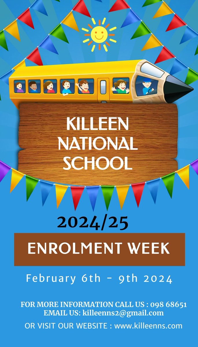 ⭐Enrolment week coming soon!⭐
Pop in or contact the school from Tuesday 6th- Friday 9th February 🎈
Please share and spread the word 🙏🏻