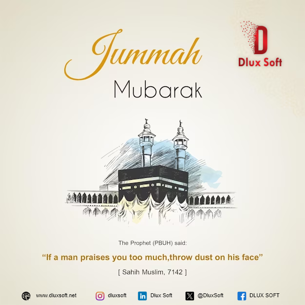 DluxSoft's tweet photo. Jummah Mubarak!

Let us use this Jummah to reflect on our deeds and seek forgiveness from ALLAH Almighty. May He grant us His mercy and bless us with His grace.

#fridayblessings #mercy #blessing #believeinyourself #prayertime #droodshreef #dlux #soft #dluxsoft https://t.co/d1dZGX9FxD