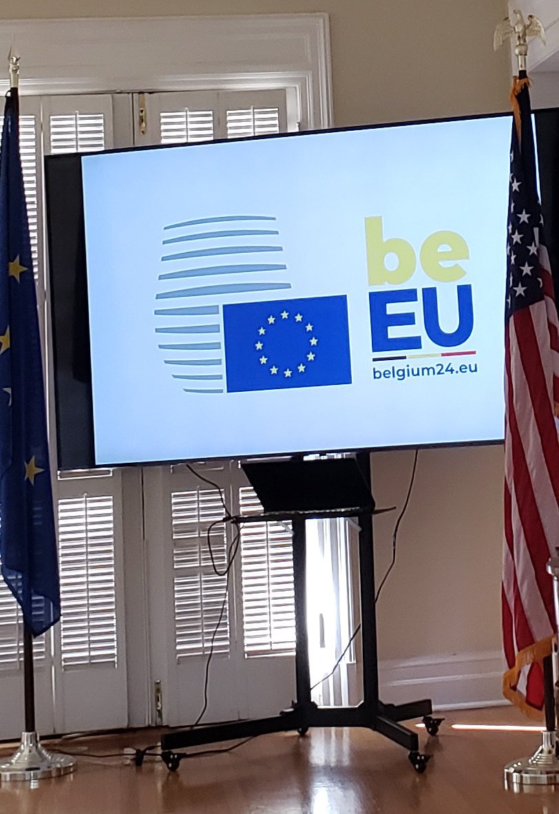 In January, Belgium took over the rotating Presidency of the Council of the EU🇪🇺. In this context, @BelgiumLA  hosted the first HoMs meeting.

We were presented t/schedule of upcoming meetings as well as future projects and actions. 🗓️🤝🇪🇺🇺🇸 

#EU2024BE
