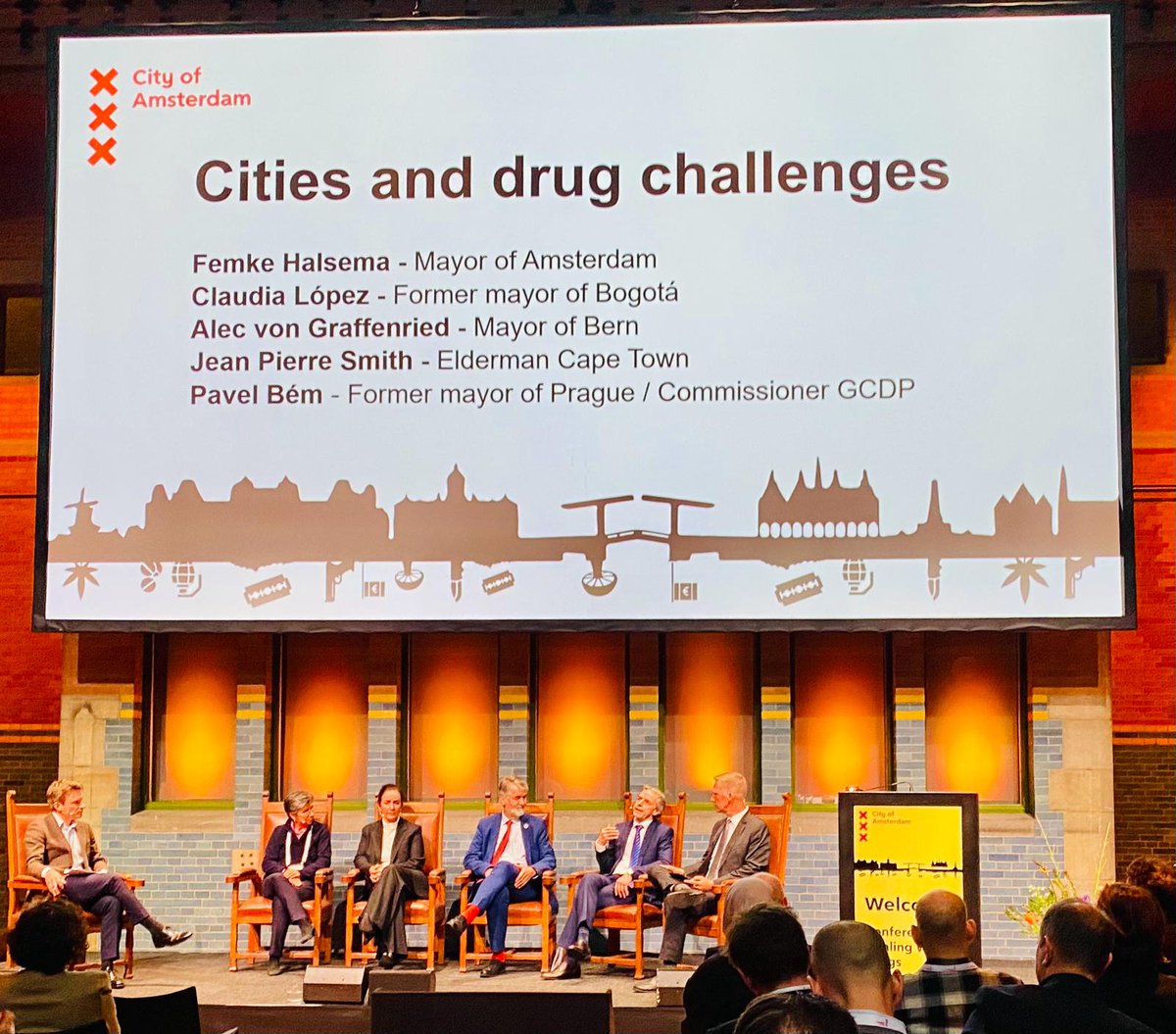 The Global Commission on Drug Policy (GCDP) (@globalcdp) on Twitter photo 🏙️How can regulation offer a solution to the difficulties of the #WarOnDrugs at local level? Commissioner Pavel Bém discusses the issue with city Mayors <a href="/FemkeHalsemaa/">Femke Halsema</a>, <a href="/ClaudiaLopez/">Claudia López Hernández</a>, <a href="/avongraffenried/">Alec von Graffenried</a>, <a href="/BeppeSala/">Beppe Sala</a>, and Jean Pierre Smith.
🔗bit.ly/3u3TDDP 🏙️How can regulation offer a solution to the difficulties of the #WarOnDrugs at local level? Commissioner Pavel Bém discusses the issue with city Mayors <a href="/FemkeHalsemaa/">Femke Halsema</a>, <a href="/ClaudiaLopez/">Claudia López Hernández</a>, <a href="/avongraffenried/">Alec von Graffenried</a>, <a href="/BeppeSala/">Beppe Sala</a>, and Jean Pierre Smith.
🔗bit.ly/3u3TDDP