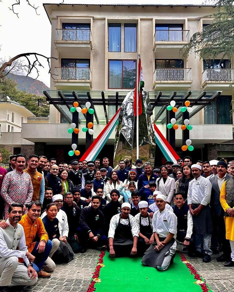 Embracing the spirit of unity in the serene Himalayan Heights! This Republic day,the team at Hyatt Regency Dharamshala Resort hosted a celebration that resonated with the patriotic fervor & the enchanting beauty of our nation. JAI HIND! #hyattregencydharamshalaresort