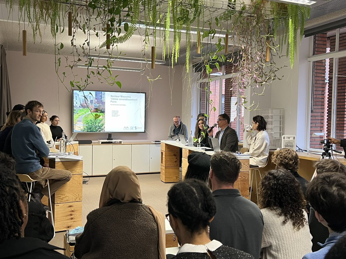 Fondation AIA (@fondationaia) on Twitter photo La <a href="/FondationAIA/">Fondation AIA</a> reçoit aujourd’hui les étudiants de M1 du Master d’aménagement de l’Institut de Géographie de la <a href="/Sorbonne_Univ_/">Sorbonne Université</a> pour la présentation de leurs travaux d’études devant un jury d’experts de la #ville et de la #santé La <a href="/FondationAIA/">Fondation AIA</a> reçoit aujourd’hui les étudiants de M1 du Master d’aménagement de l’Institut de Géographie de la <a href="/Sorbonne_Univ_/">Sorbonne Université</a> pour la présentation de leurs travaux d’études devant un jury d’experts de la #ville et de la #santé