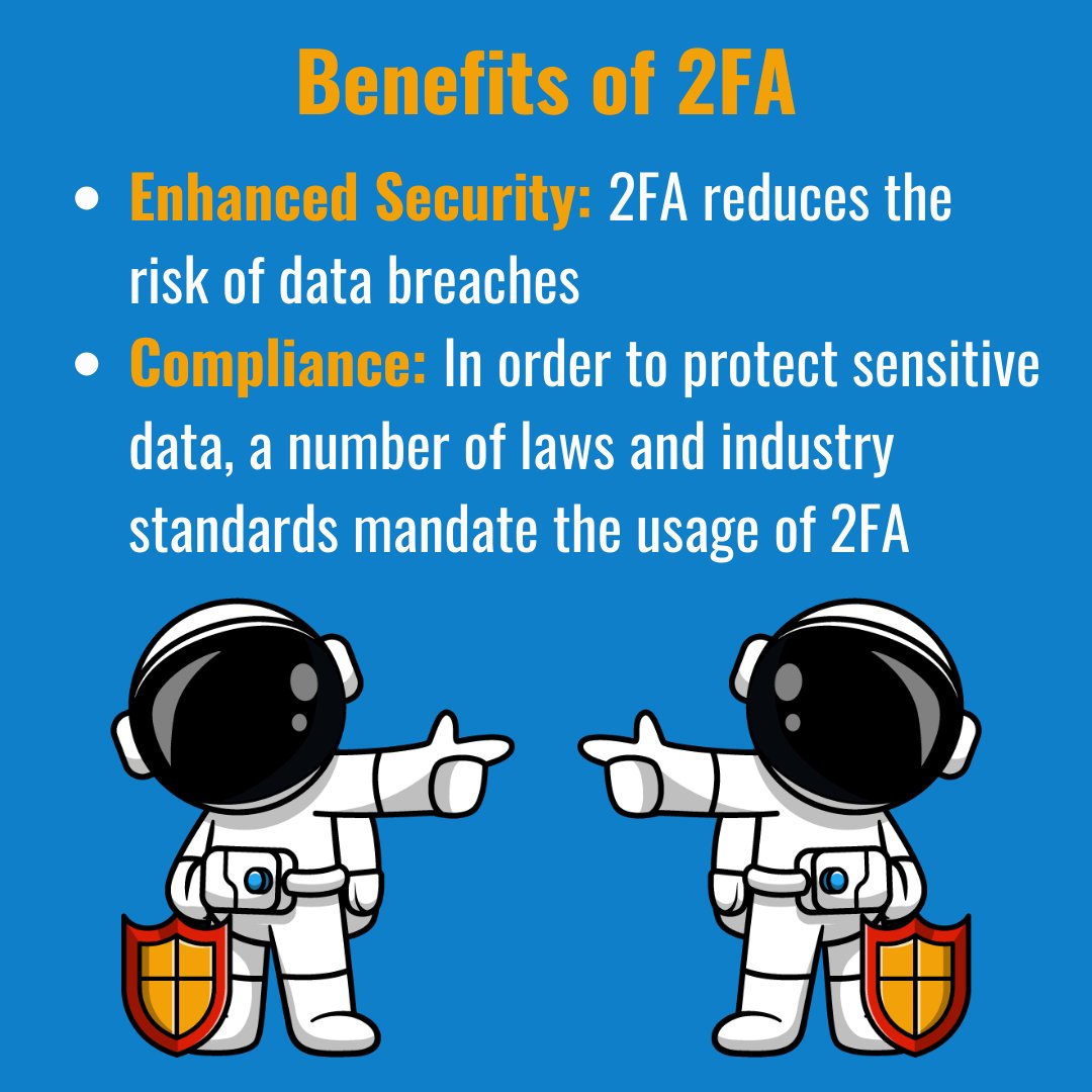 soliditech's tweet image. Prevent unauthorised access and keep your data safe. Here are our top 2 benefits of Two Factor Authentication.

Read more about 2FA in our latest blog:
hubs.la/Q02hxm-Z0

#TechTips #2FA #SOLIDitech