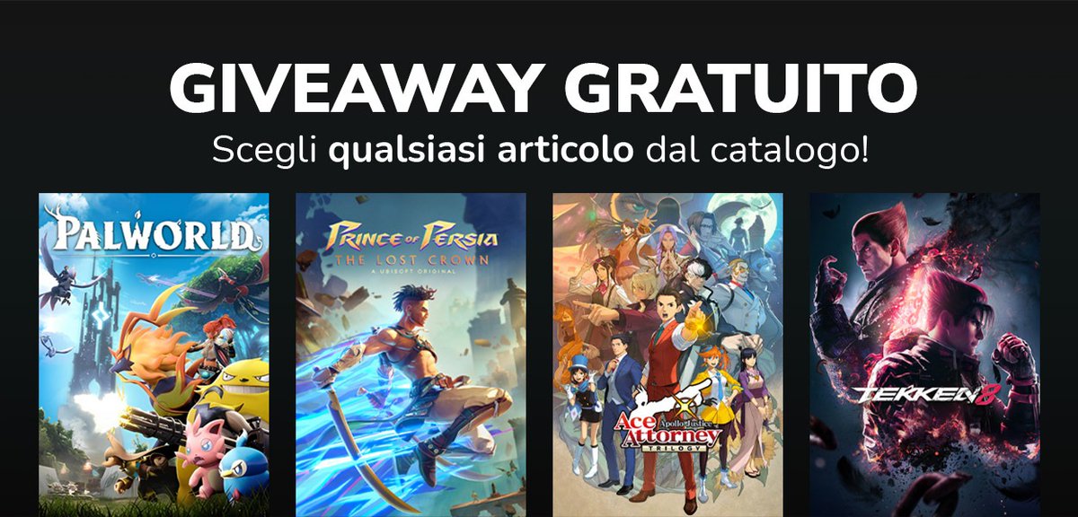PokeMillennium's tweet photo. Torna il Giveaway gratuito di Instant Gaming con in palio un gioco a scelta!
Articolo di @MNeal_23
#PokemonMillennium #Giveaway #InstantGaming
Continua su https://t.co/lDRrb5O7HC https://t.co/1OBthS6Ffn