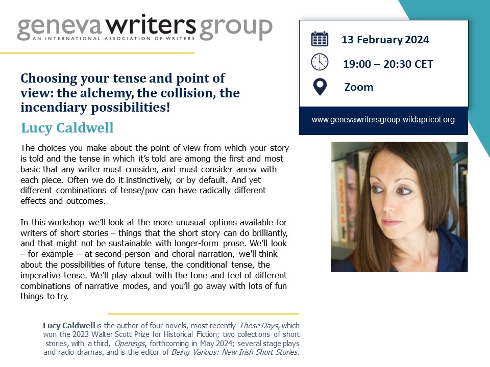 This is going to be great! Join @beingvarious on Tues 13th Feb (online 7pm CET) for an exciting, experimental workshop on short fiction. Open to all writers. Book your spot here: genevawritersgroup.wildapricot.org/events #WritingCommunity #writingworkshop #shortstories