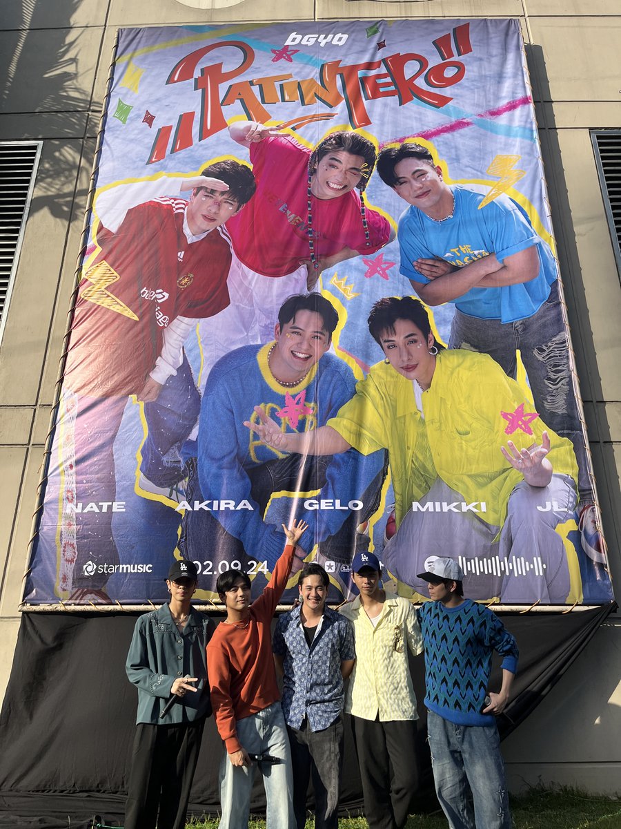 bgyo_ph's tweet photo. Nakabukas na ang kalye… Halika na’t mag-Patintero!💥The billboard is revealed along Eugenio Lopez Drive for our latest single “Patintero”, coming out on Feb 9! Excited na kaming maki-jamming kayo at makisaya sa bago naming awitin😎 Abangan! #BGYO https://t.co/RydKfakUr5