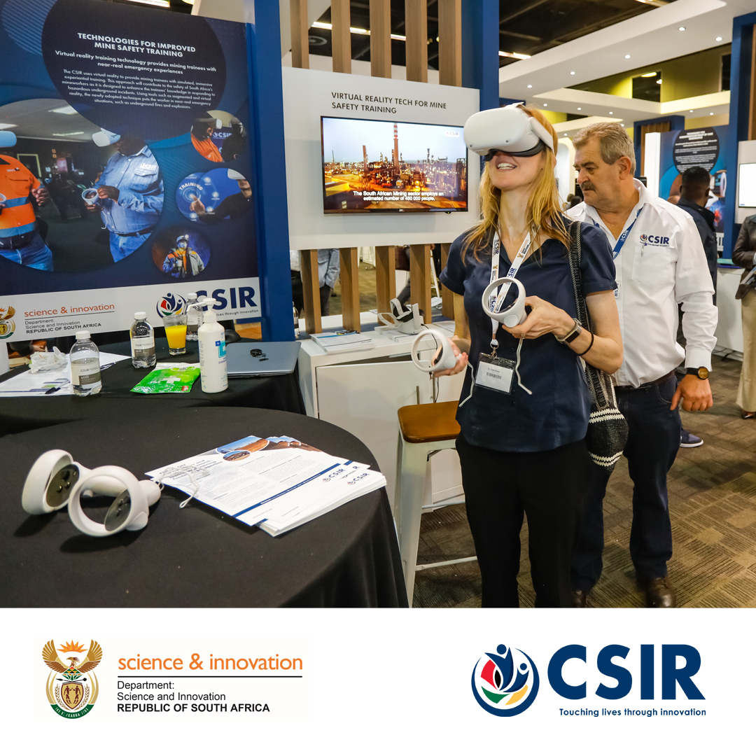 CSIR's tweet photo. From 5 - 8 Feb, @dsigovza, #TeamCSIR &amp; @MindsForMines will showcase tech that has been developed to improve #mining efficiencies at @MiningIndaba #mi24 "Embracing the power of positive disruption: A bold new future for African mining". 
To find out more: https://t.co/fcNCospNp8 https://t.co/y2EJovJS3X