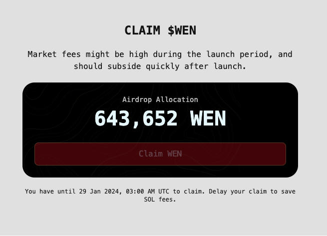 s4evy's tweet photo. 🚀If you ever used @JupiterExchange 

💰Check your eligibility for $WEN airdrop https://t.co/xJoDb4OmSt