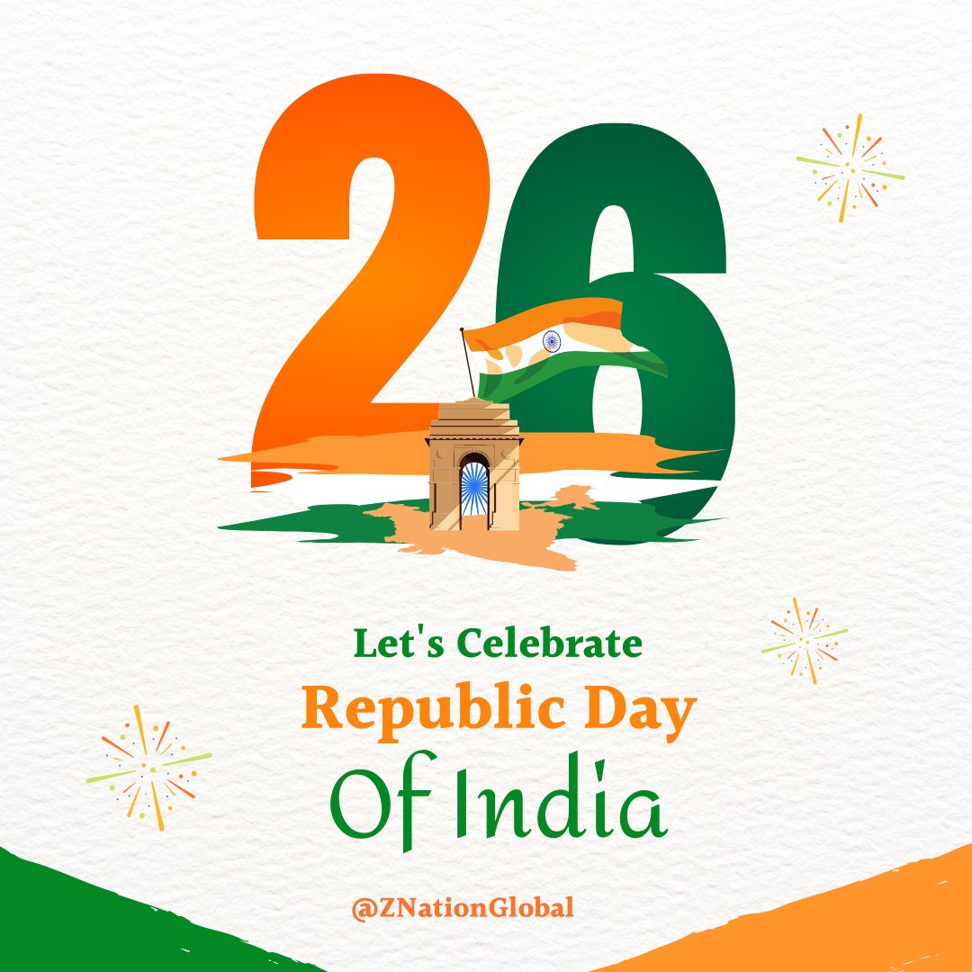ZNationGlobal's tweet photo. May the tricolor always fly high, symbolizing the strength and unity of our incredible nation. Happy Republic Day to all proud Indians!

#ZNationGlobal #ZNG #RepublicDay #JaiHind #India #26January #ProudIndian https://t.co/ZV4k3rxs25