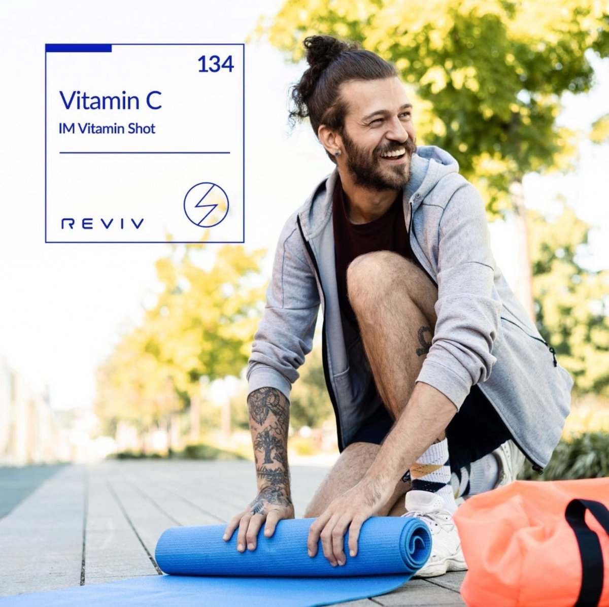 Revivsa's tweet photo. 🍊 A quick way to maintain your body's vitamin C levels is with our super speedy vitamin C shot. https://t.co/VpdNC14hU7