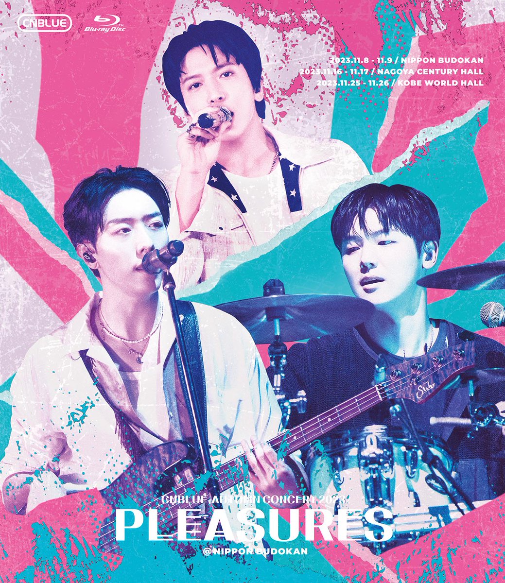 HMV_Kpop's tweet photo. #CNBLUE
『CNBLUE AUTUMN CONCERT 2023 ～PLEASURES～ @ NIPPON BUDOKAN』Blu-ray＆DVD📀
4月3日発売💙✨

7枚目のオリジナルアルバム『PLEASURES』を携え行われたツアーから、11月9日の日本武道館公演を完全収録🎤

HMV限定特典🎁
クリアトレカ（全1種）
▶https://t.co/h2pRlSNHts

@cnblue_japan https://t.co/PoJ4iIzZ1O