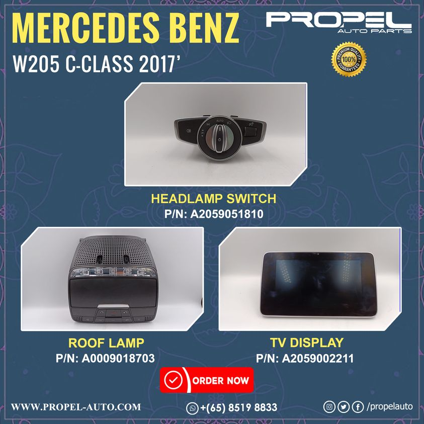 propelauto's tweet photo. Mercedes W205 C-Class Dash Electrical Spare Parts #CNYSale
Shop now & Replace your cosmetic damaged parts๐ค๐
#W205 #C180 #C200 #C220d #HeadlampSwitch #TVDisplay #Rooflamp #GlassHolder #Blackroof #SGCars #Useditems #PRemiumQuality #PropelAutoParts #CNY2024 #Mercedes #ShopNow https://t.co/tapCAYRqQT