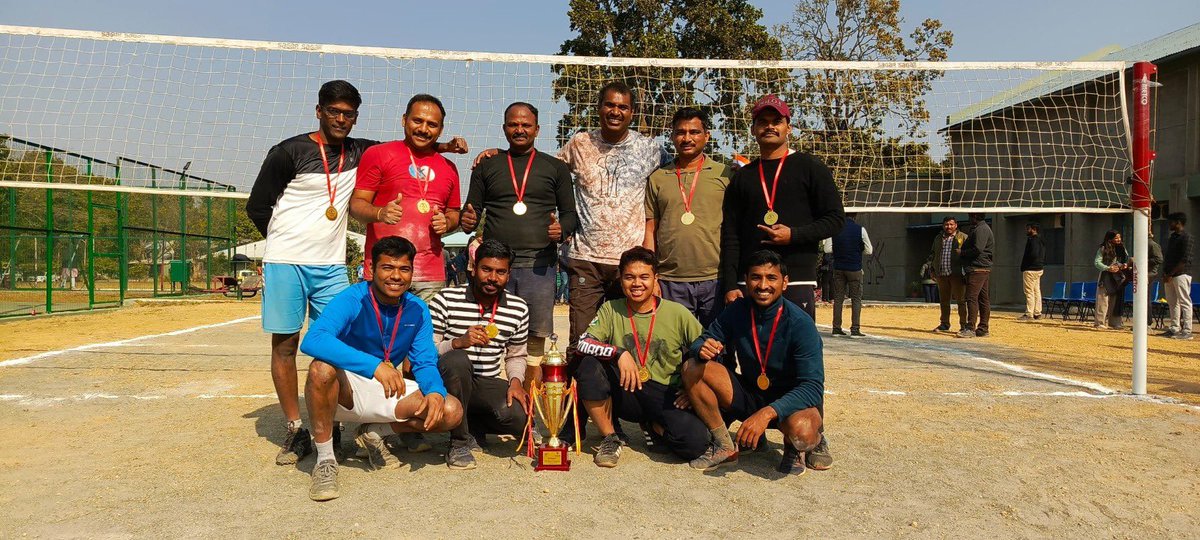 Wildlife Institute of India (@wii_india) on Twitter photo Triumph at the Wild: A Volleyball Tournament was organized on the occasion of 75th Republic Day at <a href="/wii_india/">Wildlife Institute of India</a>. Teams- Falcon, Hawk, Eagle, Hornbill, Buzzard and Kingfisher participated in the event. Congratulations to Team Kingfisher on their victory (2-1) over Hornbill in the Triumph at the Wild: A Volleyball Tournament was organized on the occasion of 75th Republic Day at <a href="/wii_india/">Wildlife Institute of India</a>. Teams- Falcon, Hawk, Eagle, Hornbill, Buzzard and Kingfisher participated in the event. Congratulations to Team Kingfisher on their victory (2-1) over Hornbill in the