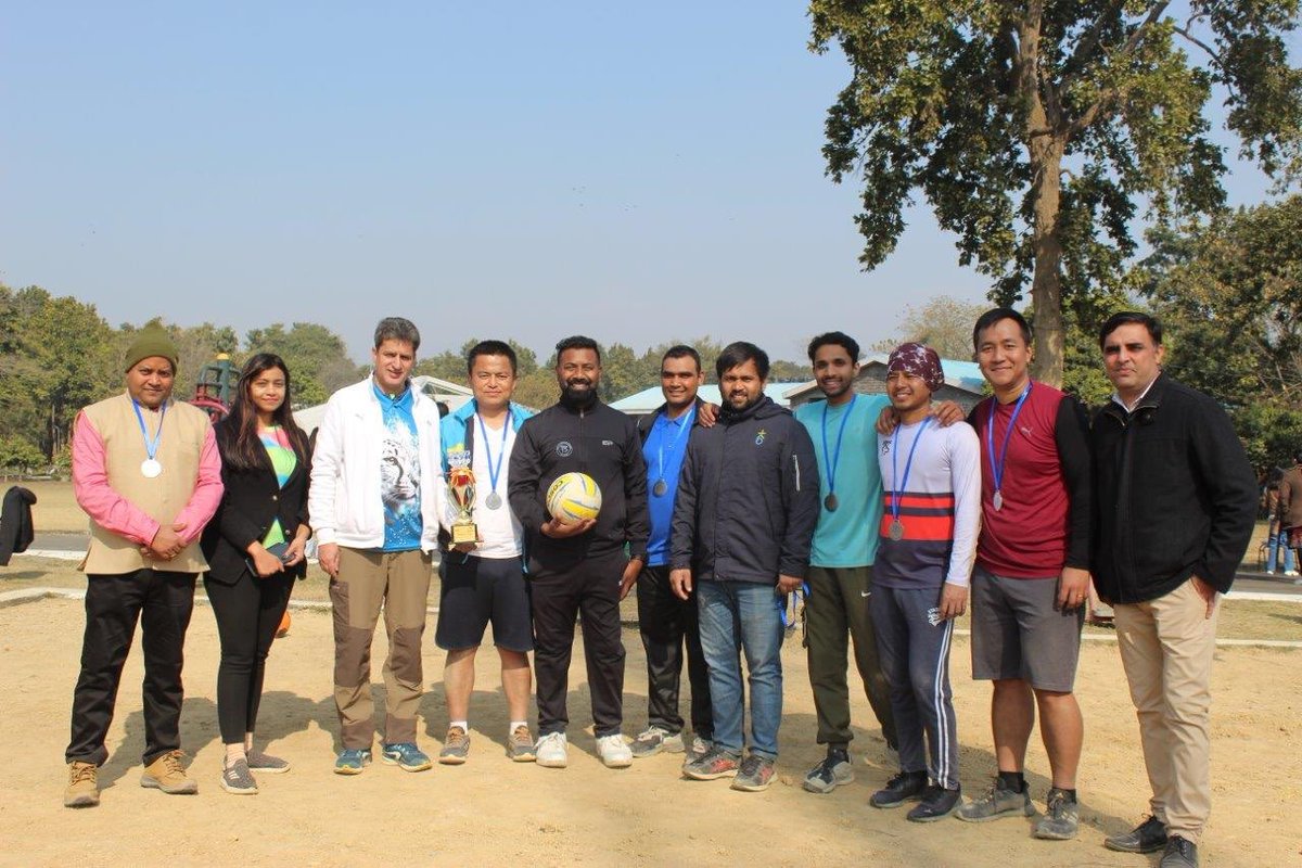 wii_india's tweet image. Triumph at the  Wild: A Volleyball Tournament was organized on the occasion of 75th Republic Day at @wii_india. Teams- Falcon, Hawk, Eagle, Hornbill, Buzzard and Kingfisher participated in the event. Congratulations to Team Kingfisher on their victory (2-1) over Hornbill in the…