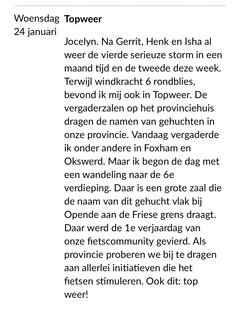 Van harte en dank dat ik even langs mocht komen! 

Provinciegroningen.nl/wvdw