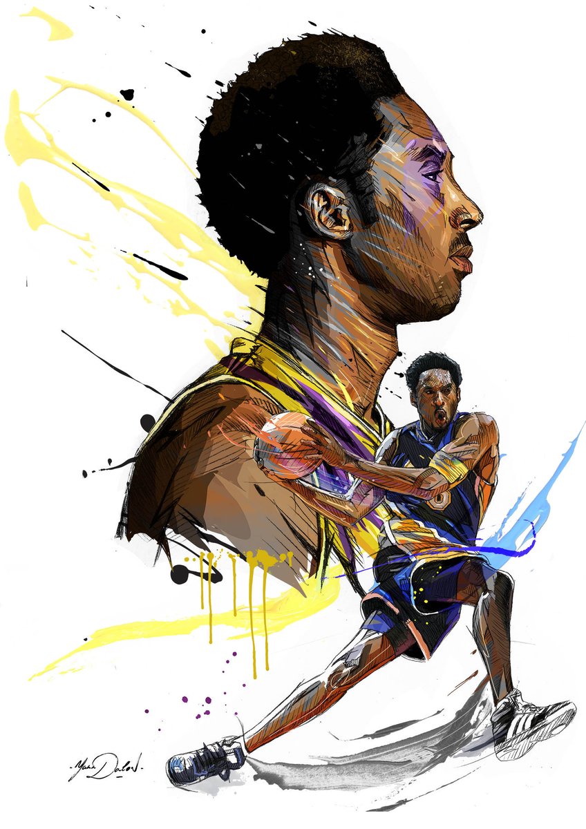 My Tribute of <a href="/kobebryant/">Kobe Bryant</a> with my paintings, RIP Legend! RIP
#KobeBryant #Kobe #NBA #LakersNation