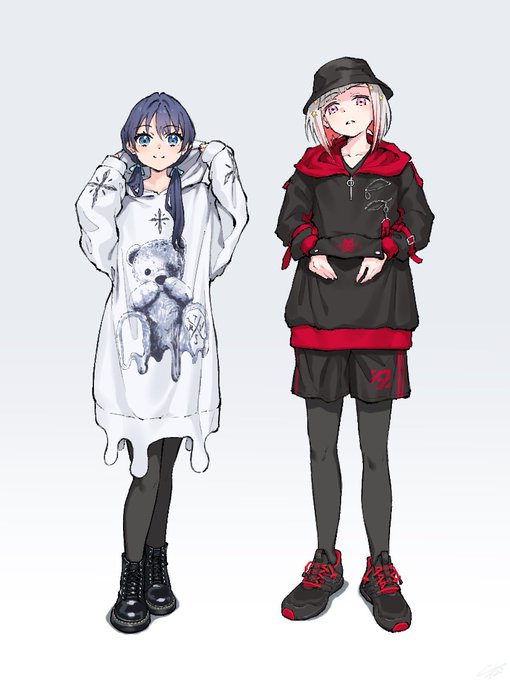 これはサブカル地雷系な私服ドルケ
#蓮ノ空美術部 