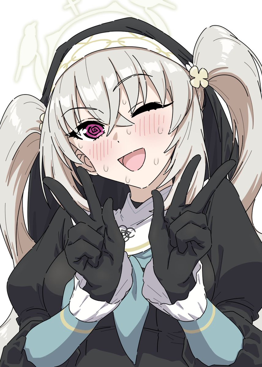 歌住サクラコ(ブルアカ) 「こちらの合同誌に寄稿させて頂いたサクラコ様