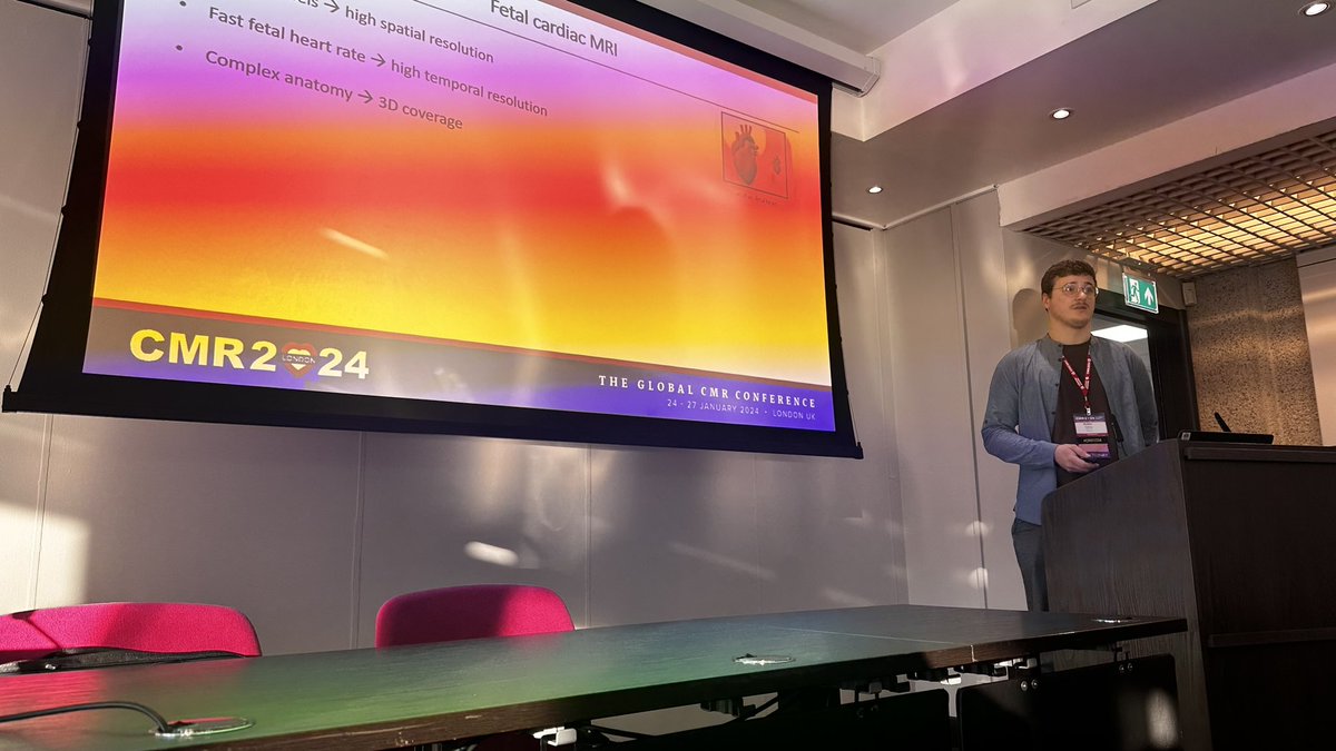 Great presentation of Robin Ferincz at #CMR2024