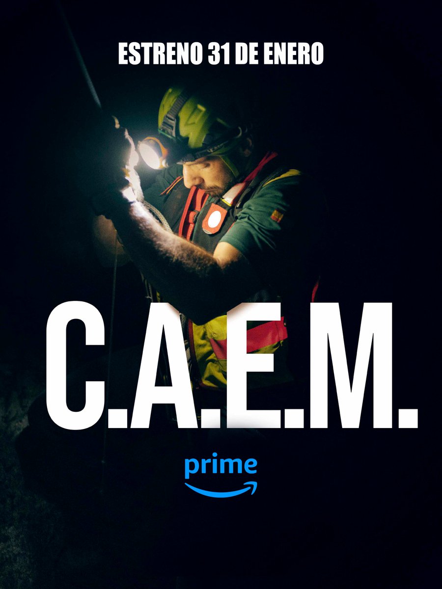 Dokumalia's tweet photo. Próximo 31 de enero, estreno de C.A.E.M en @primevideoes
Durante 9 meses, 19 guardias civiles aspirantes al GREIM (Grupo de Rescate e Intervención en Montaña), deberán convertirse en profesionales dedicados a salvar vidas en entornos hostiles @guardiacivil #guardiacivilmontaña https://t.co/inN8nO1qfT