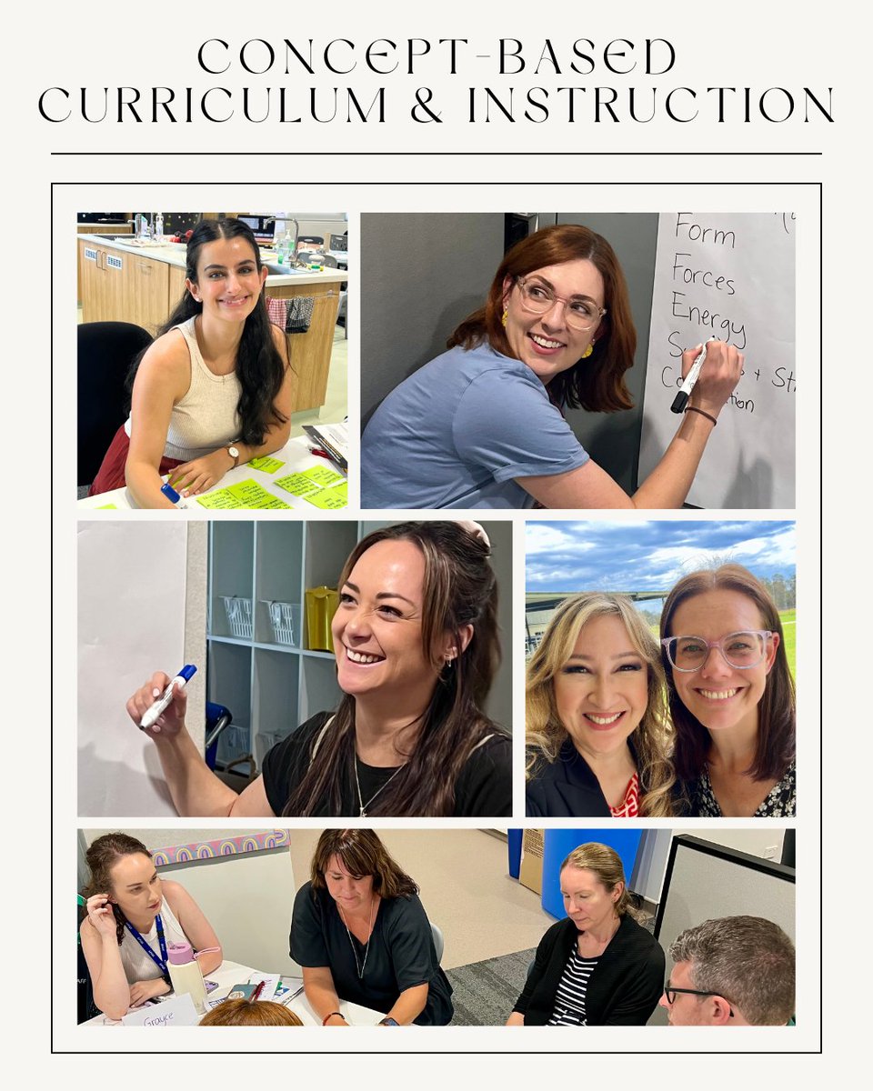JenniferWathall's tweet image. Just wrapped up a thrilling 2-day workshop on Concept-Based Curriculum & Instruction. 🎓💡 Immense thanks to the educators who joined with open hearts & minds. We laughed, learned, & grew together which will impact our classrooms. #ConceptBasedLearning #TeacherPD #CBCI