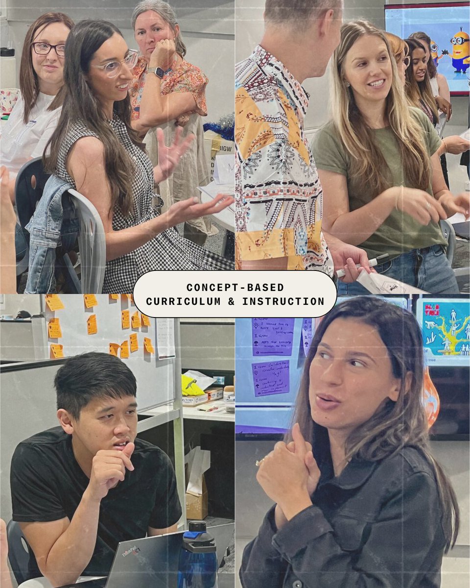 JenniferWathall's tweet image. Just wrapped up a thrilling 2-day workshop on Concept-Based Curriculum & Instruction. 🎓💡 Immense thanks to the educators who joined with open hearts & minds. We laughed, learned, & grew together which will impact our classrooms. #ConceptBasedLearning #TeacherPD #CBCI