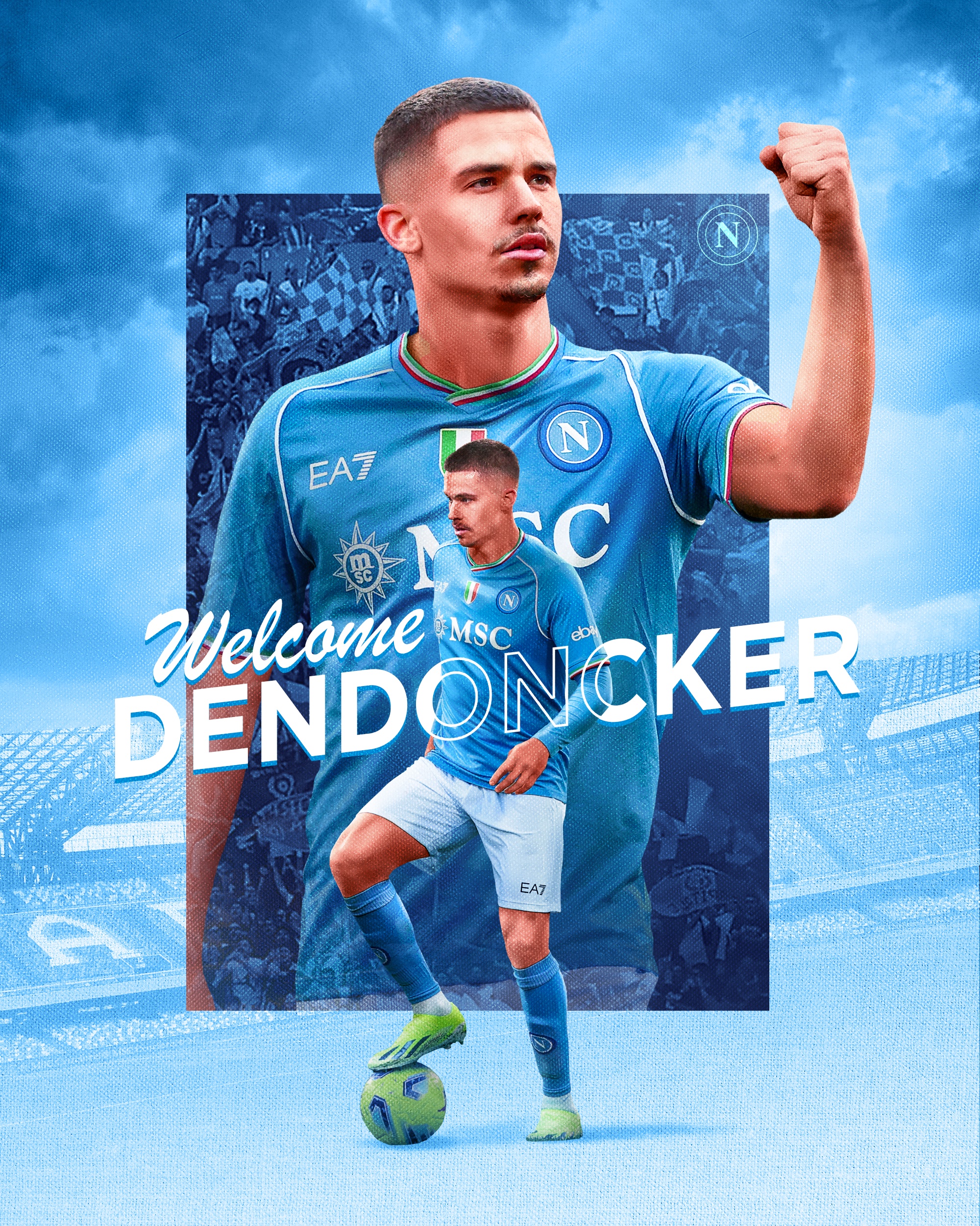 Official SSC Napoli on X: From Belgium to Napoli. Welcome, Leander! 👋 💙  #ForzaNapoliSempre  / X